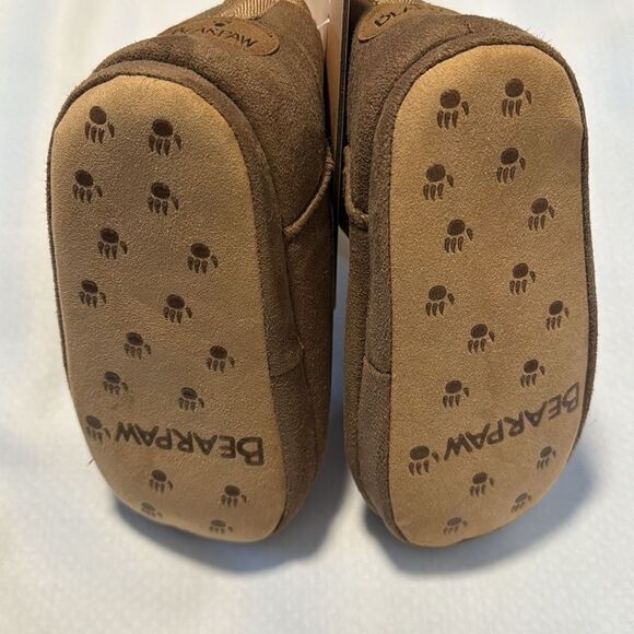 Bearpaw Slippers Girls Small 12 - 13 Fleece Lined - Picture 4 of 4